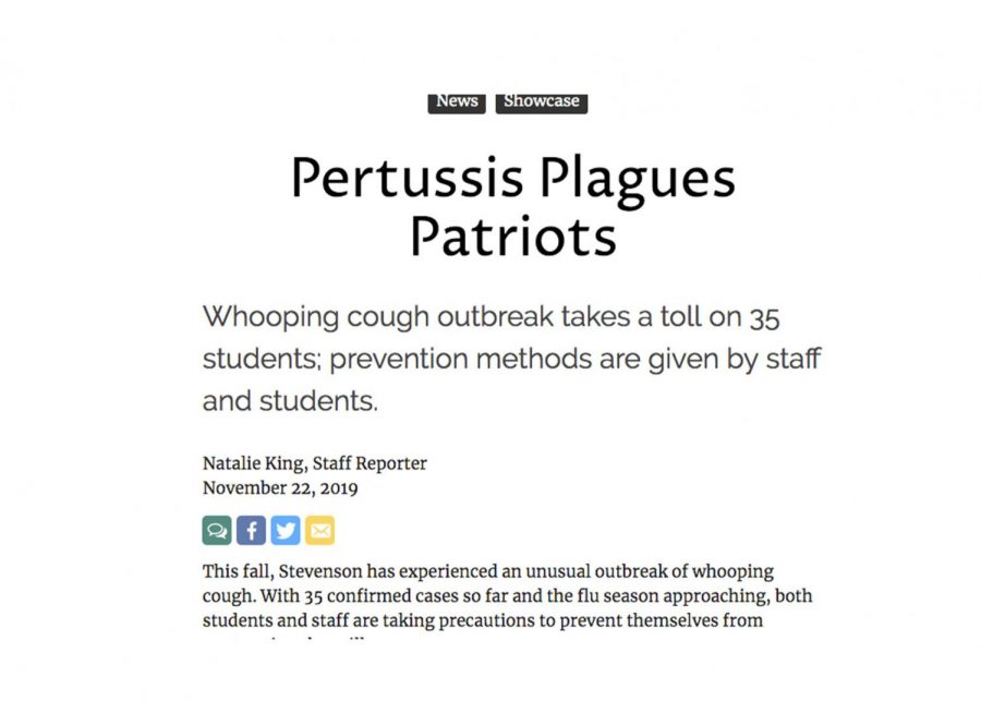 Pertussis Plagues Patriots