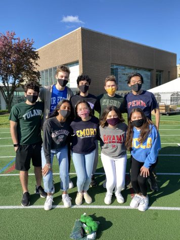 FMP E-board Members at Senior Sunrise 
