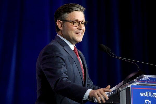  Mike Johnson, the new speaker of the house, speaks at the Republican Jewish Coalitions 2023 Annual Leadership Summit in Las Vegas. His newfound position has resulted in greater political power across the US. 